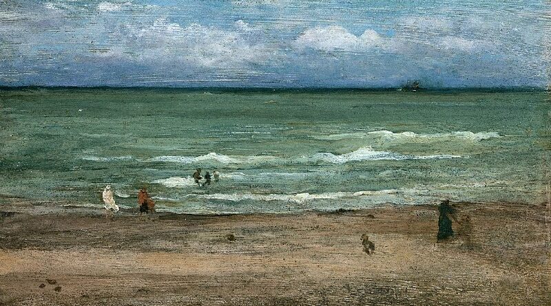 La mer, Pourville, 1899 de James Abbott McNeill Whistler